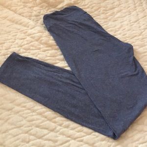 Lularoe leggings blue denim